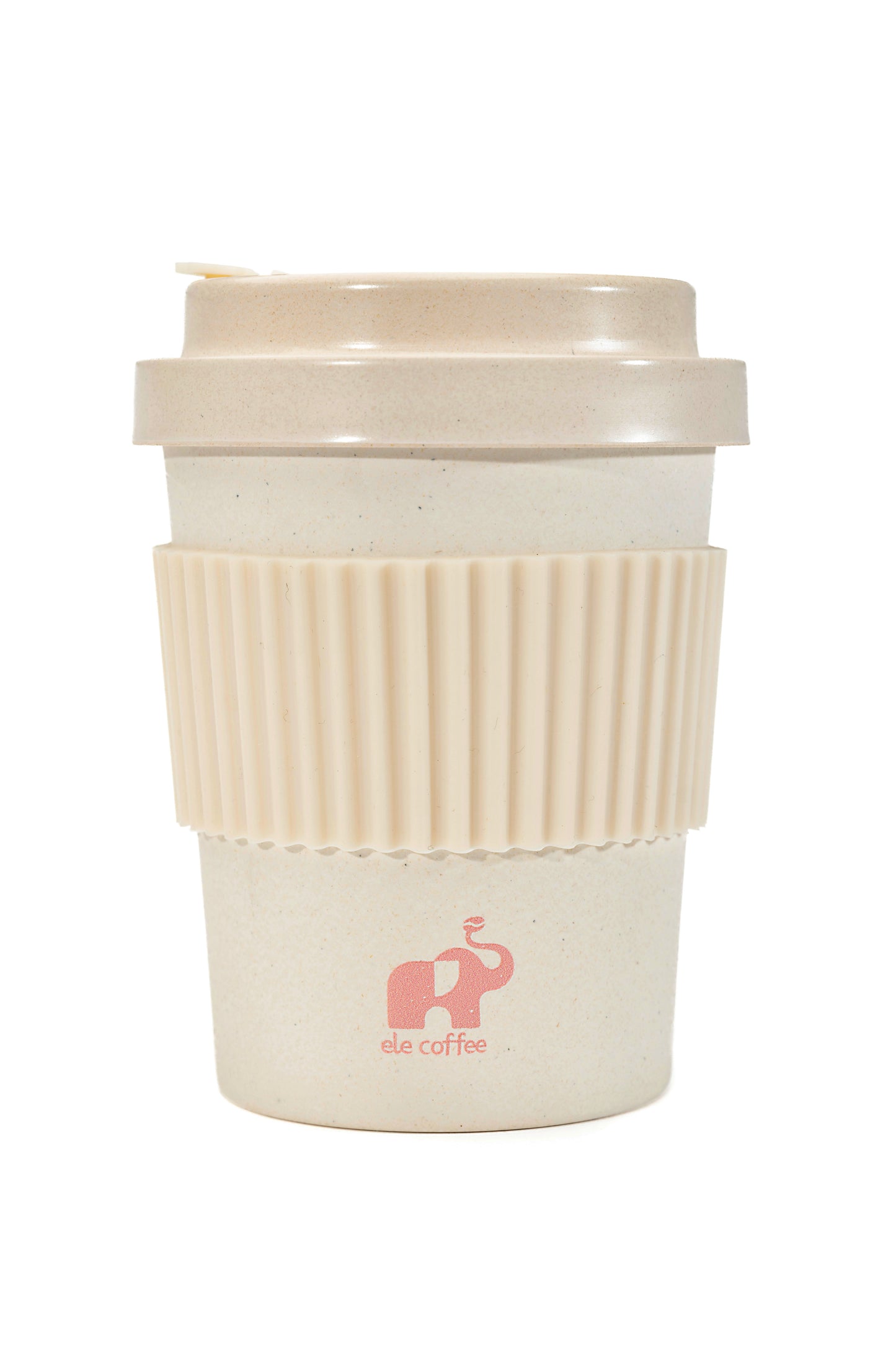 ELE Glass Tumbler with Lid & Straw